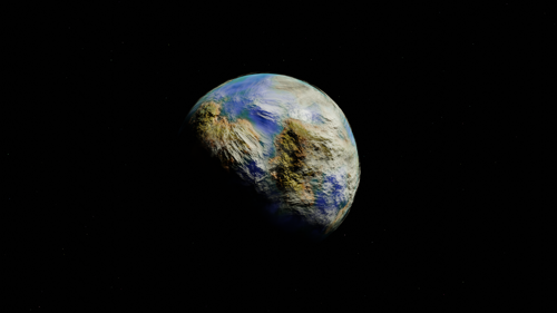 Procedural Planet Shader preview image